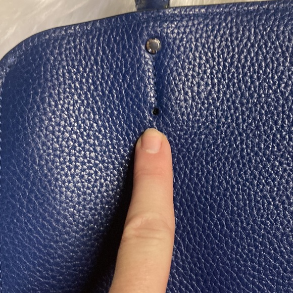 👛 Kate spade ♠️ blue handbag purse crossbody!!!!! 👛 - Picture 8 of 12